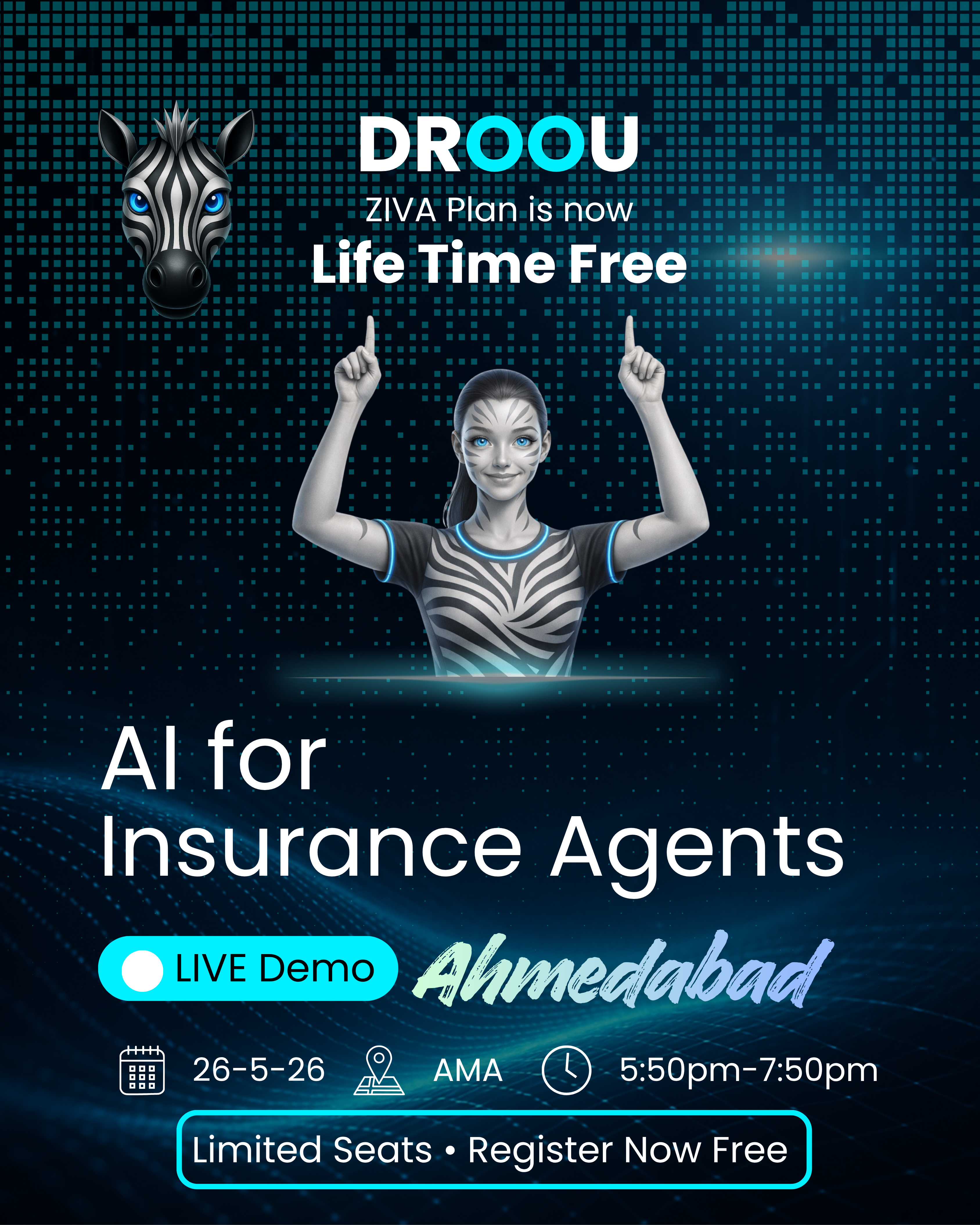 Droou AI-Powered Launch Event – 26 May 2026, AMA Ahmedabad
